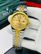 Rolex Land Deweller - golden dail
