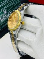 Rolex Land Deweller - golden dail