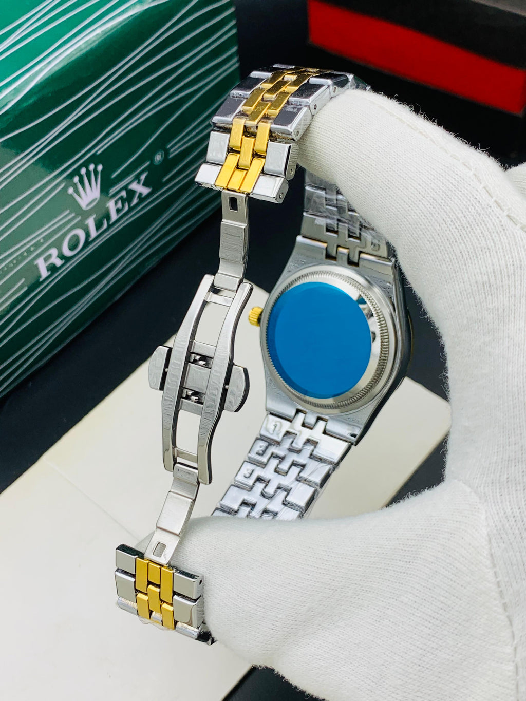 Rolex Land Deweller- black dail