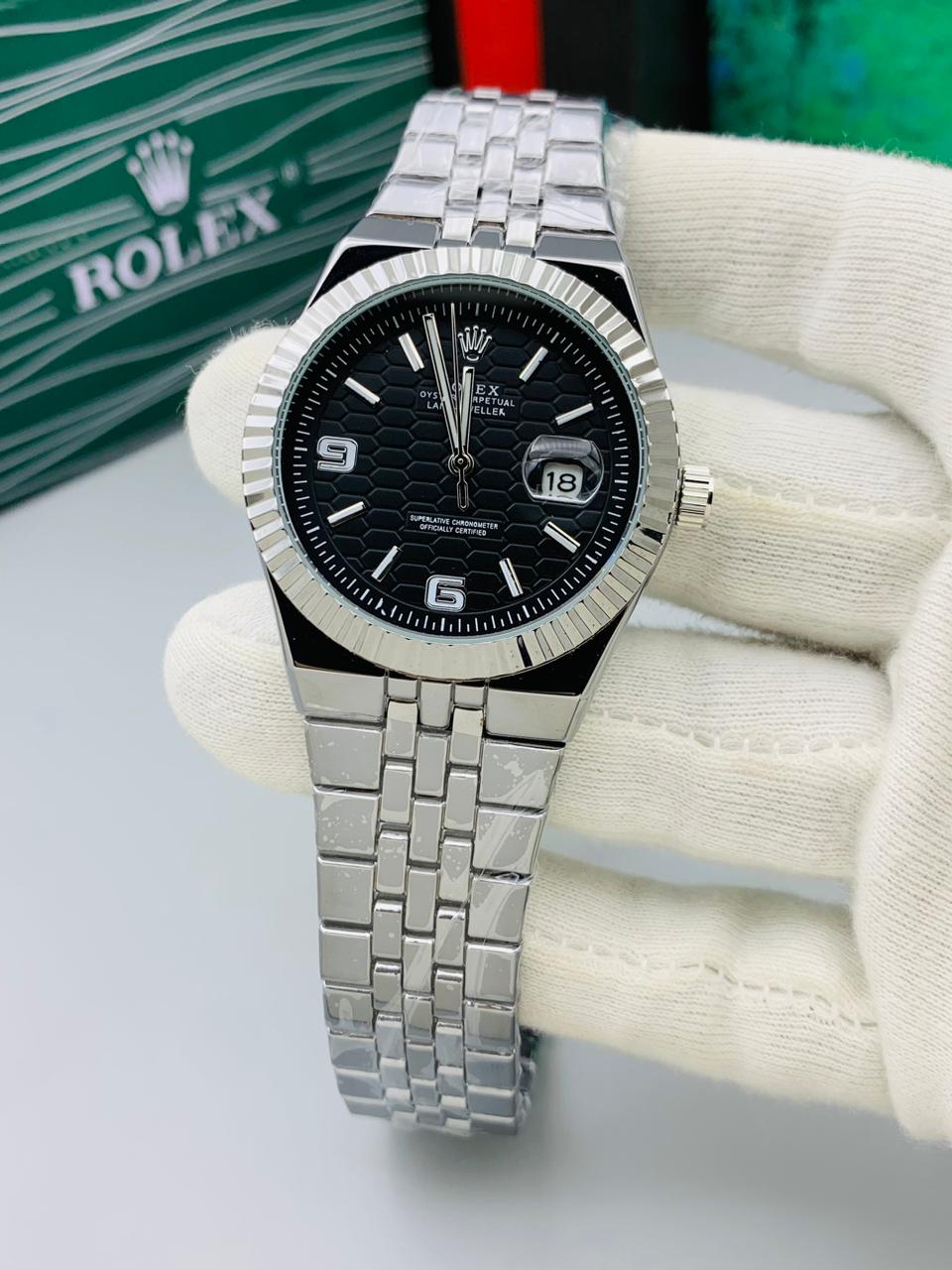 Rolex Land Deweller - black dail
