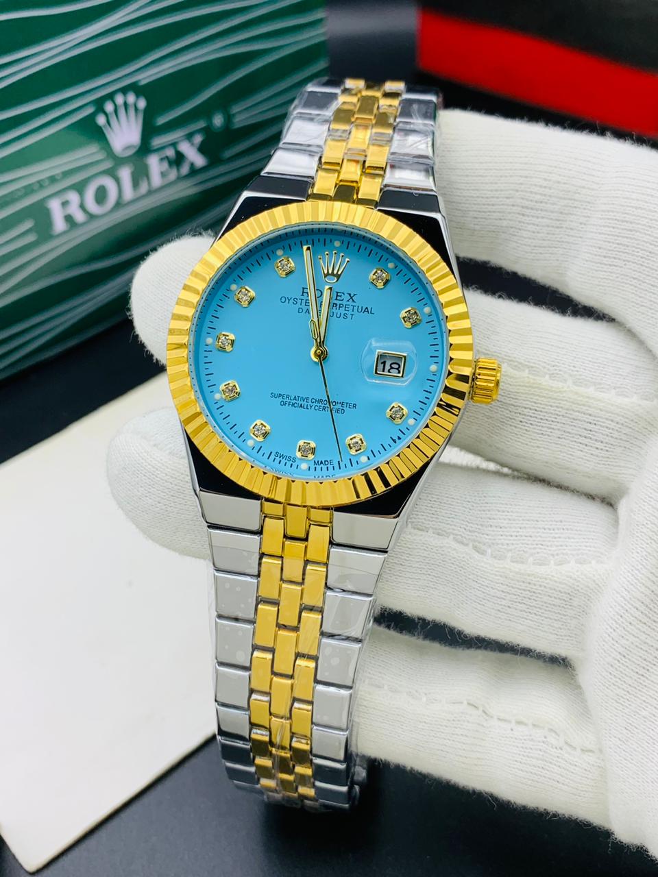 Rolex Land Deweller - tiffany dail