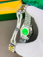 Rolex Date Just | blue arabic dail