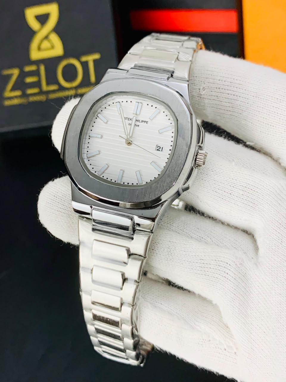 Patek-Phillippe | white dail
