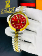 Rolex date just | green dial
