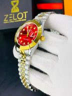 Rolex date just | green dial