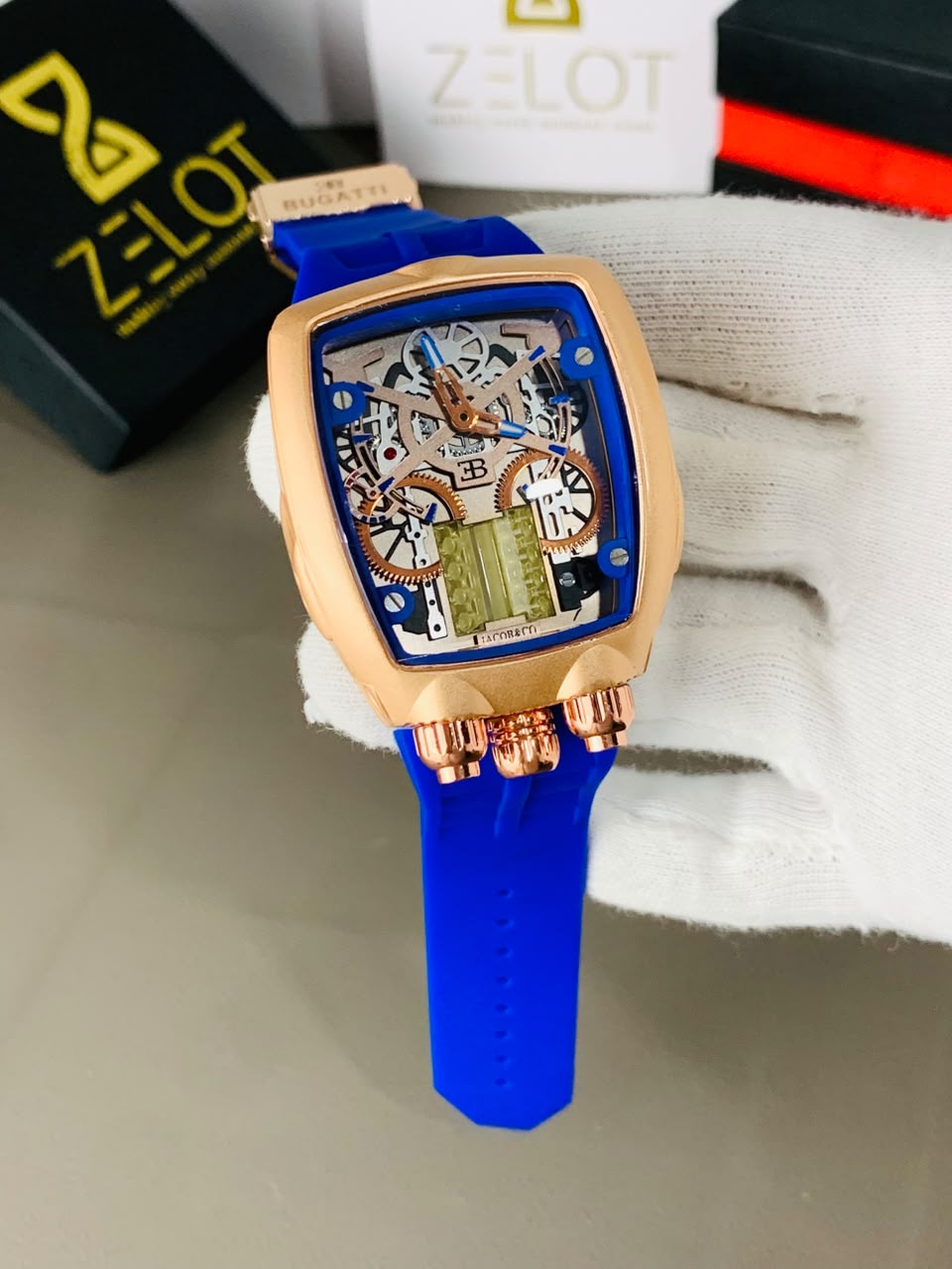 Bugatti Model | copper blue