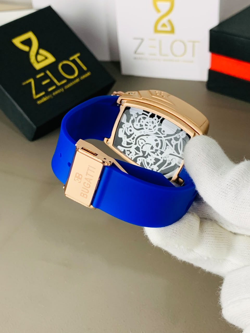 Bugatti Model | copper blue