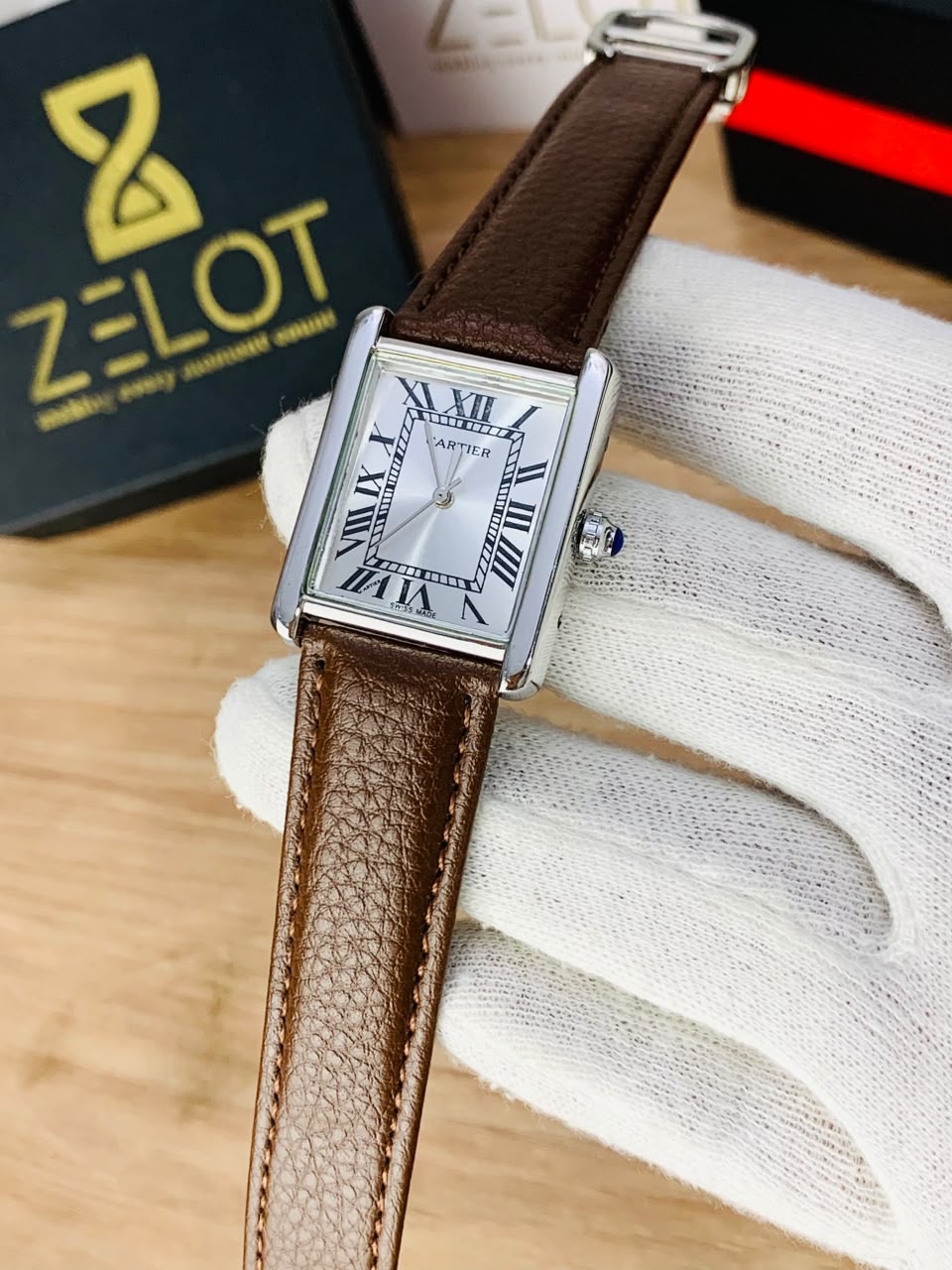 Tank Roman Model | brown silver