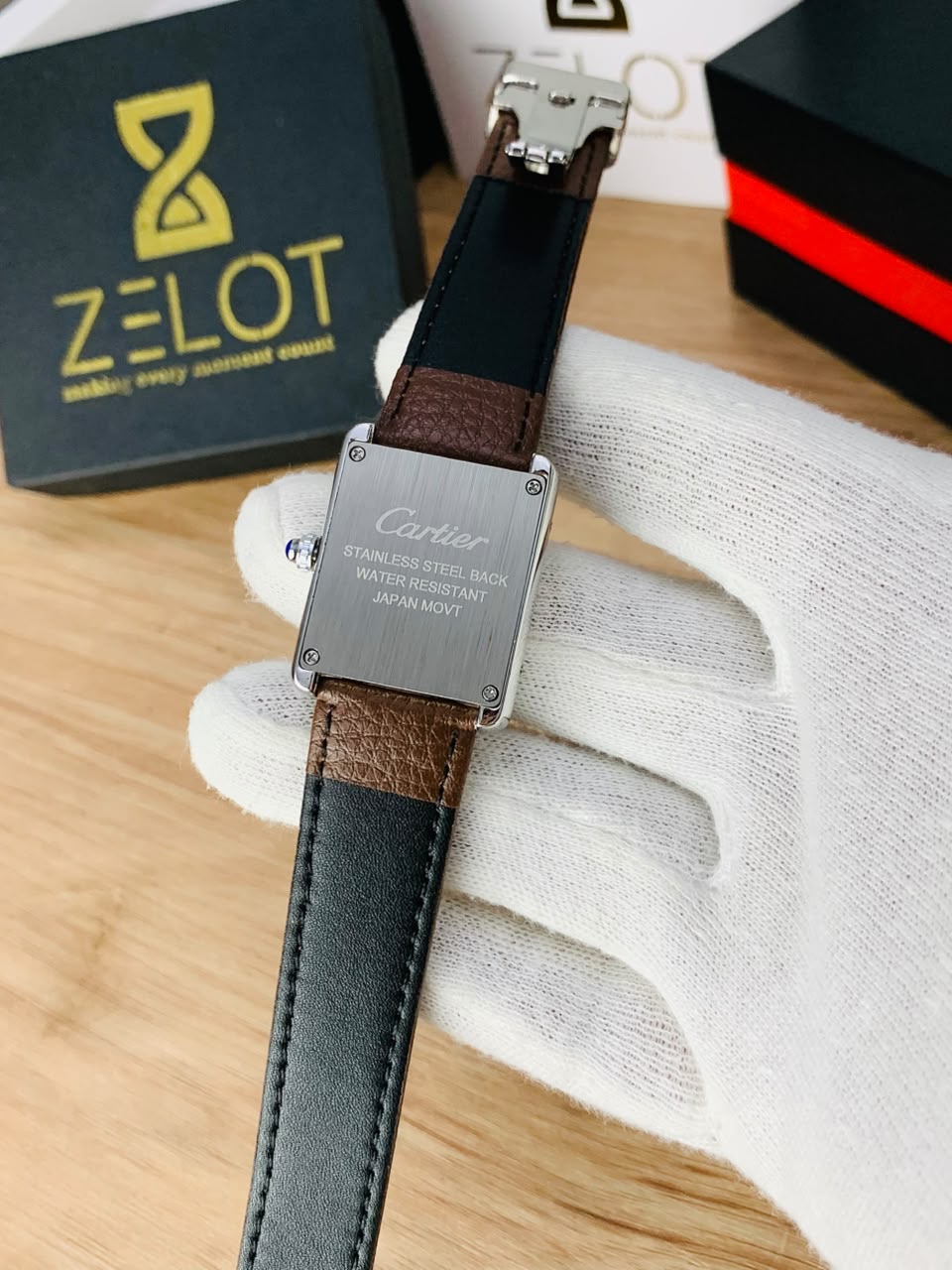 Tank Roman Model | brown silver gold
