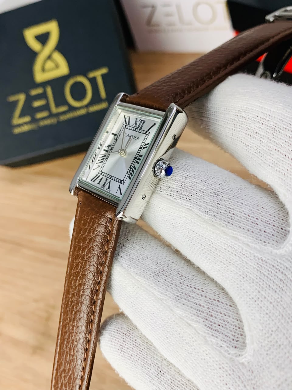 Tank Roman Model | brown silver