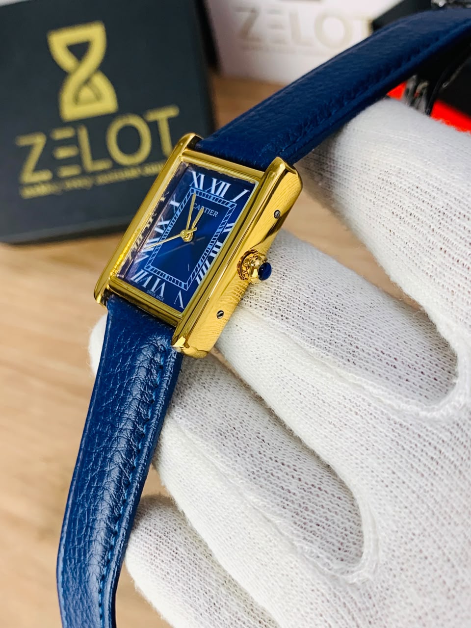 Tank Roman Model | blue gold
