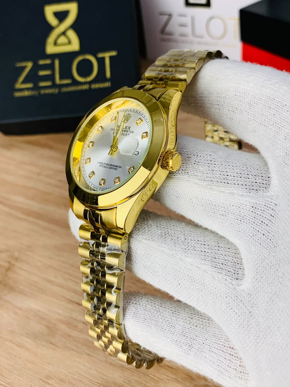 Semi Auto Stone  Model | silver gold