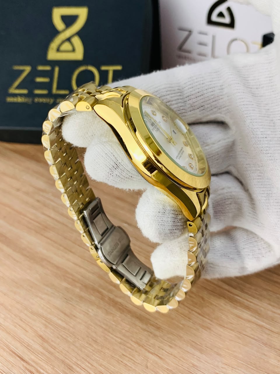Semi Auto Stone  Model | silver gold