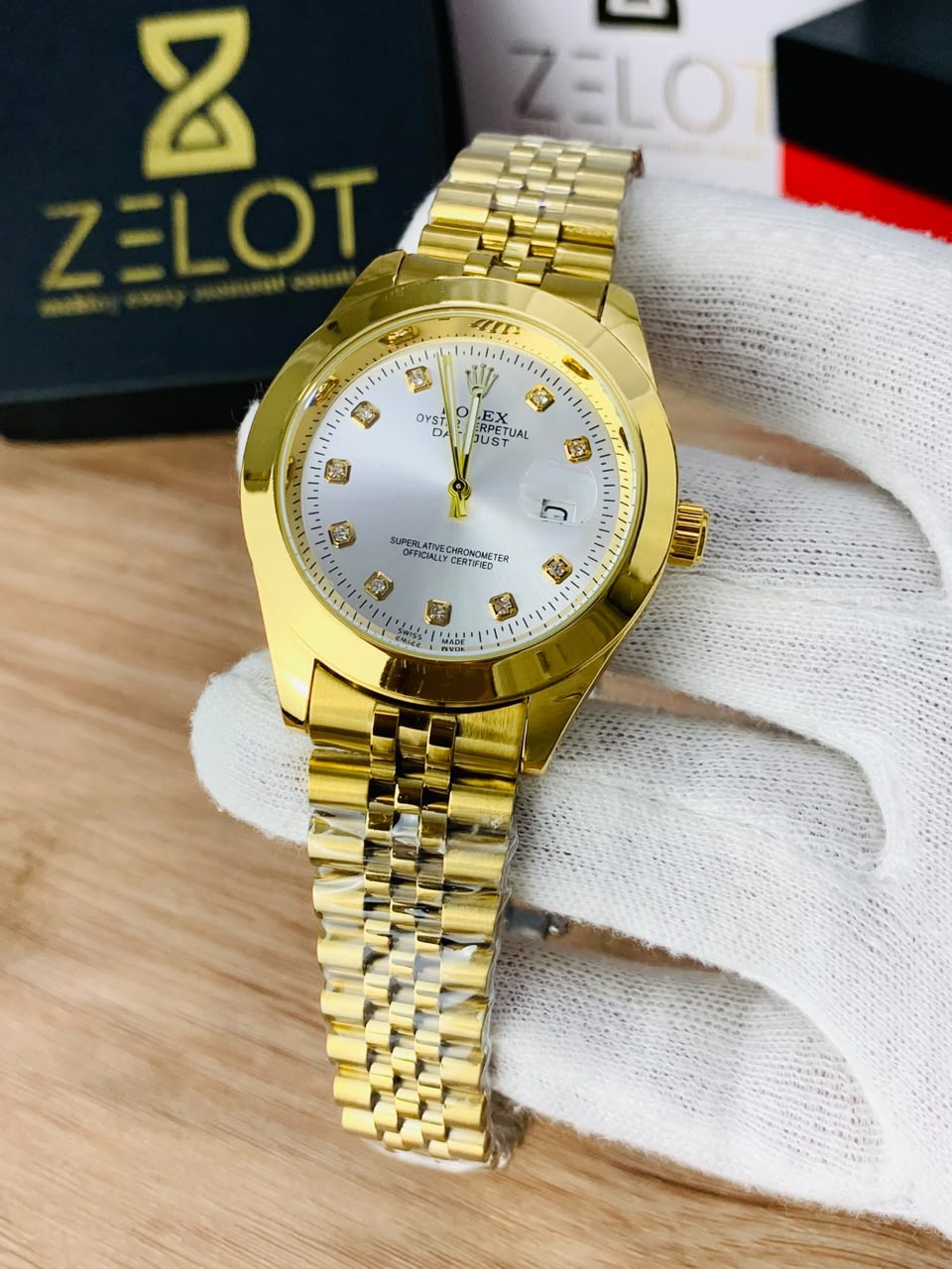 Semi Auto Stone  Model | silver gold