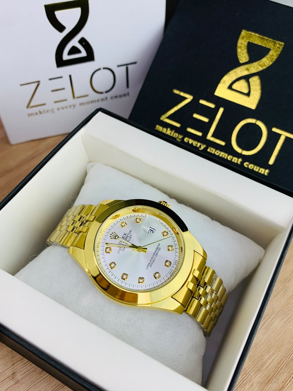 Semi Auto Stone  Model | silver gold