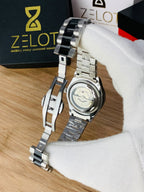 Semi Auto Stone Model | silver black | president chain