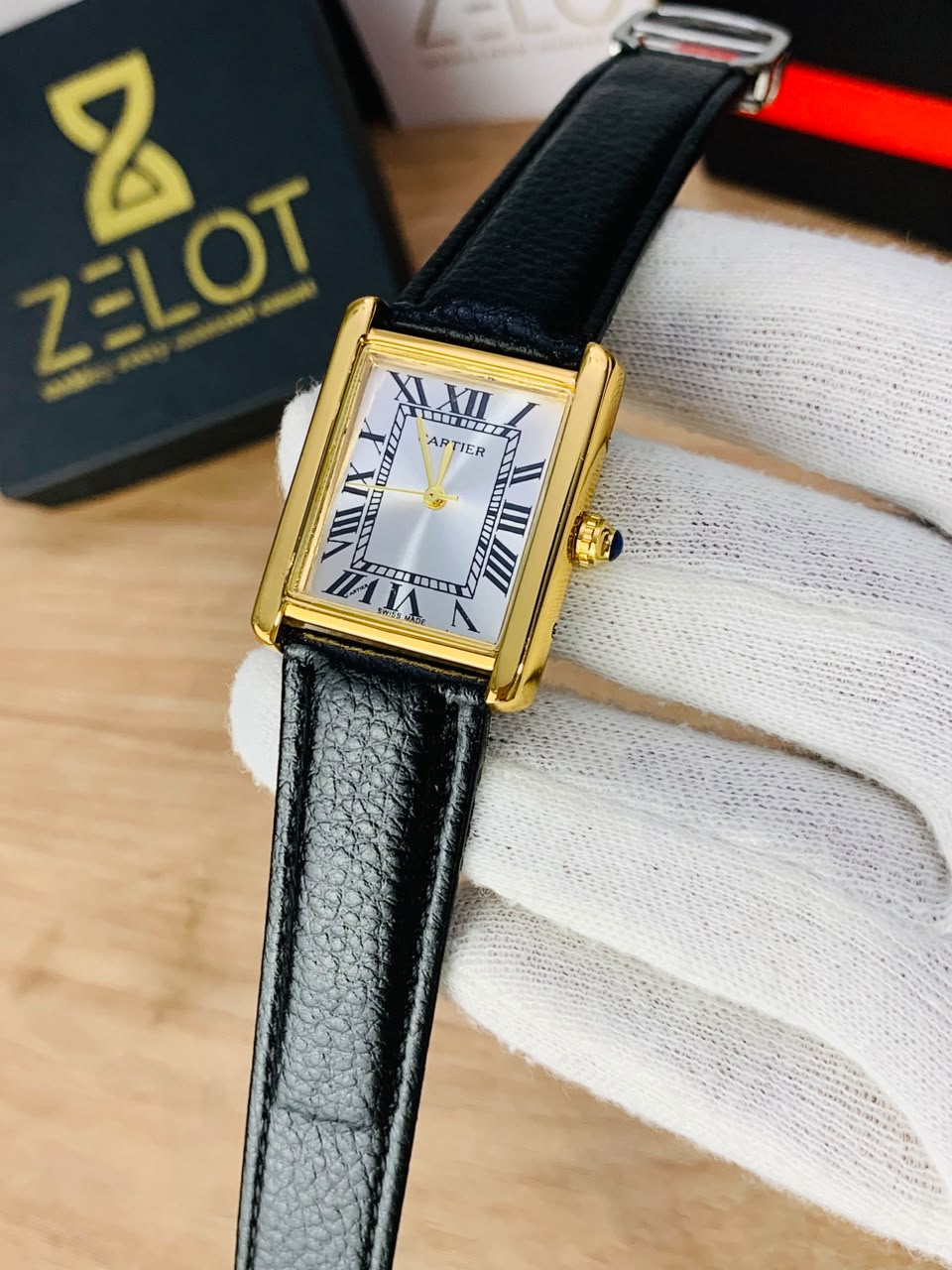 Tank Roman Model | silver gold black