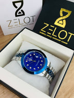 Semi Auto Stone Model | silver blue | jubilee chain