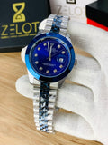 Semi Auto Stone Model | silver blue | jubilee chain